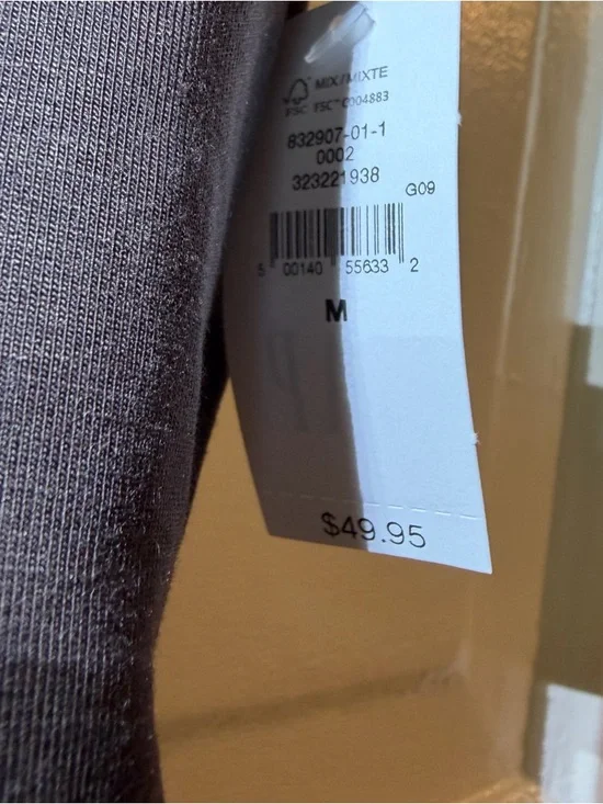 GAP Espresso Brown Sleeveless Drape Neck Top - Picture 4 of 4